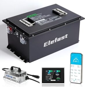 10. Elefast 36V Lithium Golf Cart Battery
