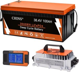 CHINS 36V Lithium Golf Cart Battery