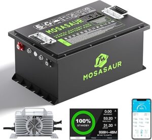 Mosasaur 48V Lithium Golf Cart Battery