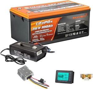 8. Enjoybot 36V Lithium Golf Cart Battery